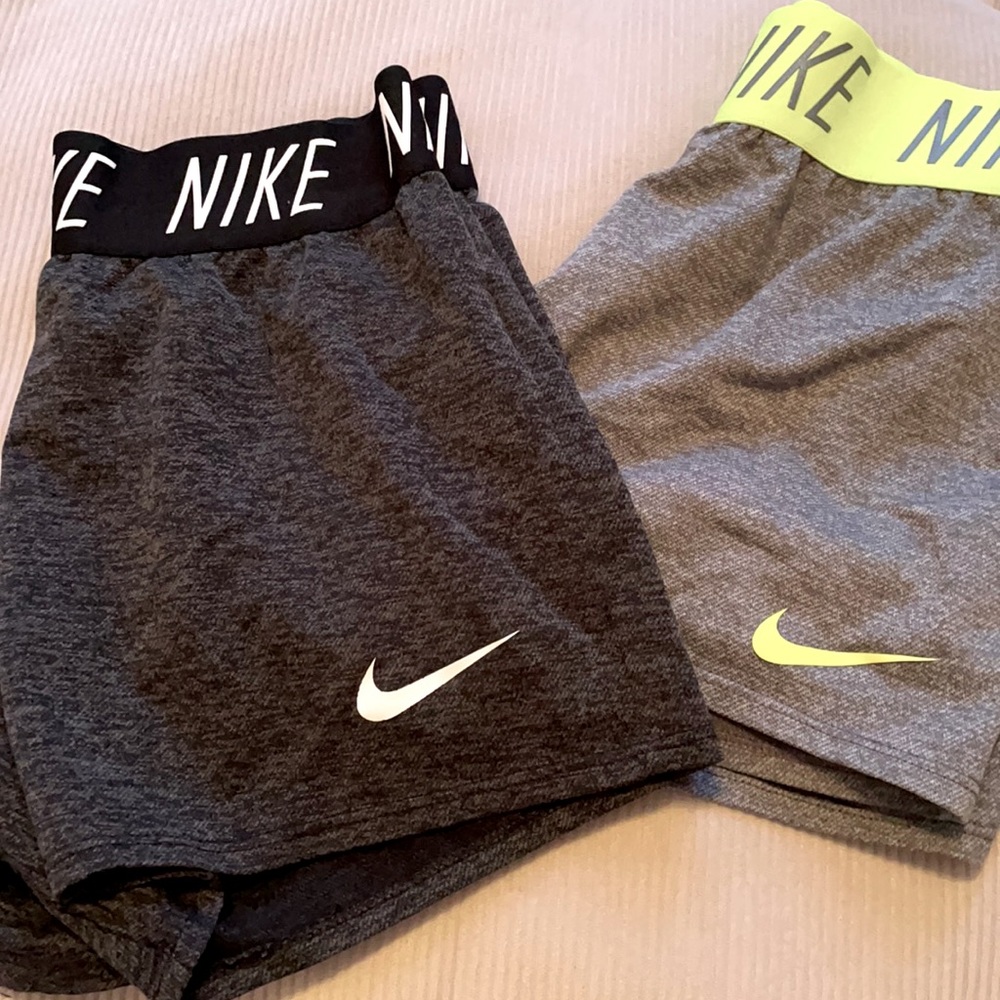 Set of 2 Nike dri-fit athletic shorts